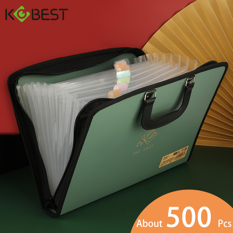 Binder Storage Box - Sac de rangement de documents extensible