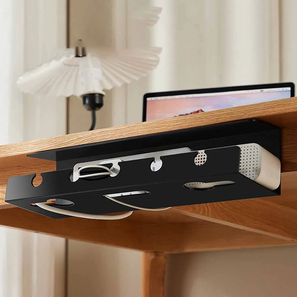 Wall Mounted Desk Fold - Plateau de gestion des câbles sous