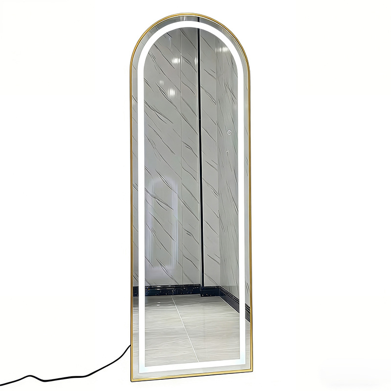 Floor Lamp Arched - Miroir sur pied pleine longueur avec
