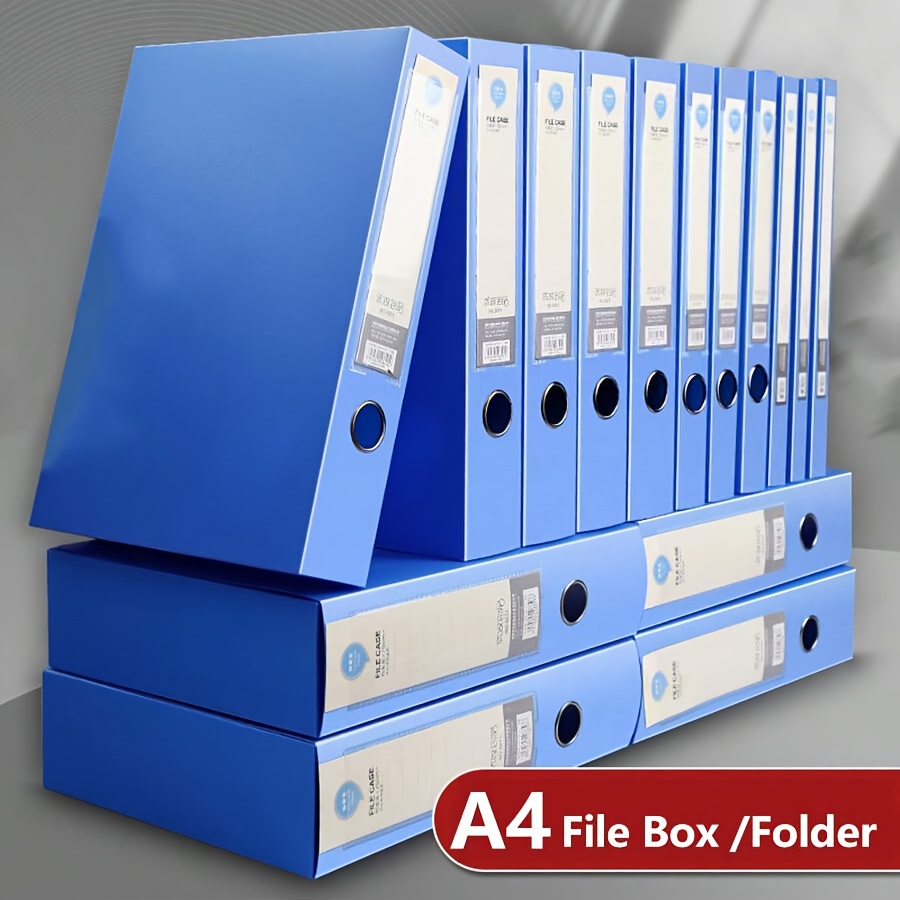 Binder Storage Box - Classeurs A4 pliables, boîtes de rangement