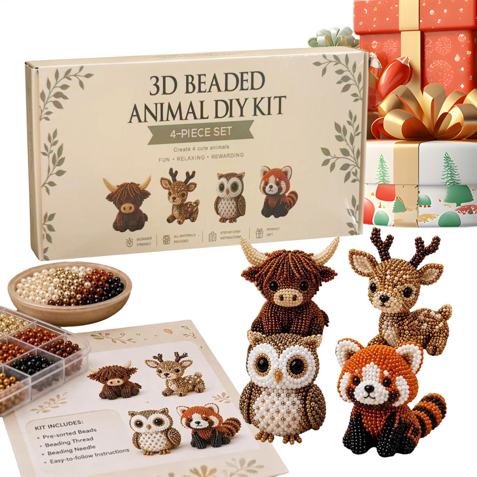 Cubicle Shelf Organizer - Kit d'art artisanal 3D, kit d'animaux
