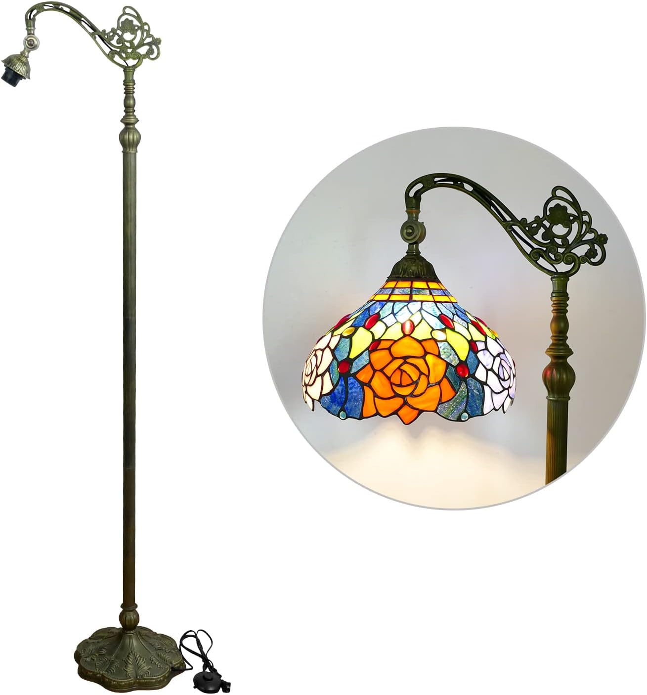 Floor Lamp Arched - @ # Lampe sur pied de