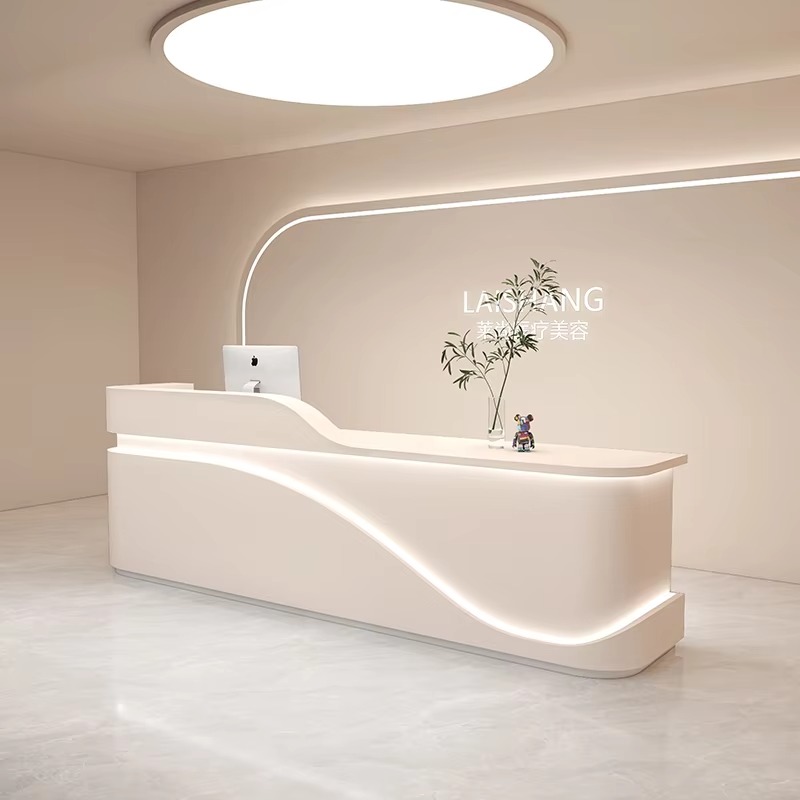 Office Furniture Logo - Comptoirs de réception pour grands hôtels,