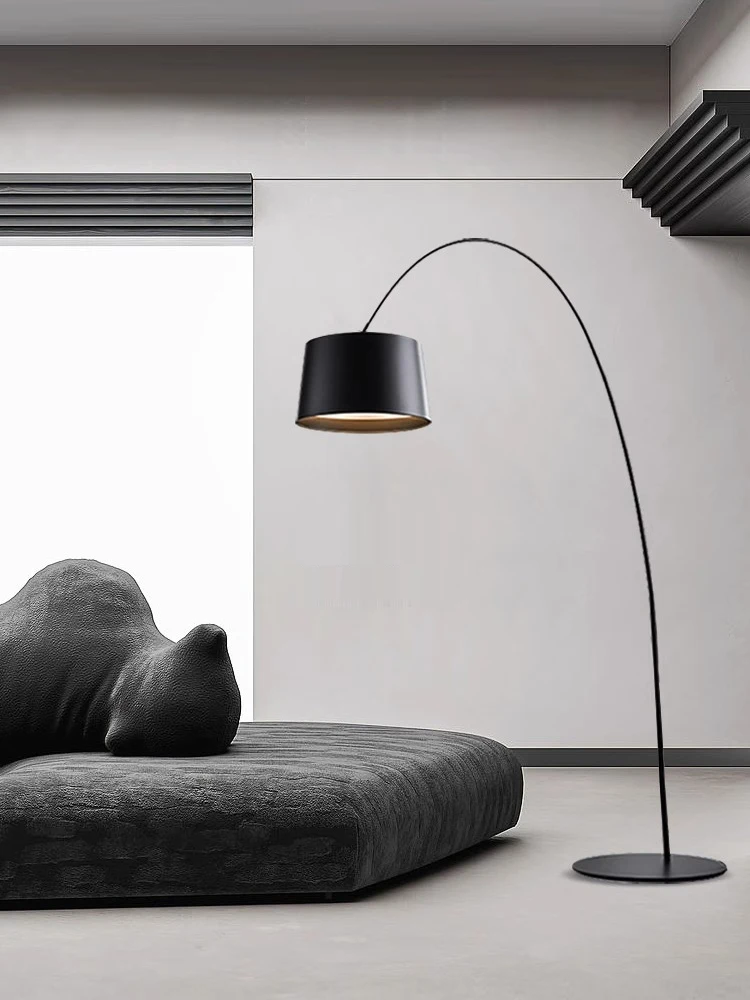 Floor Lamp Arched - Lampadaire vertical à LED, design nordique