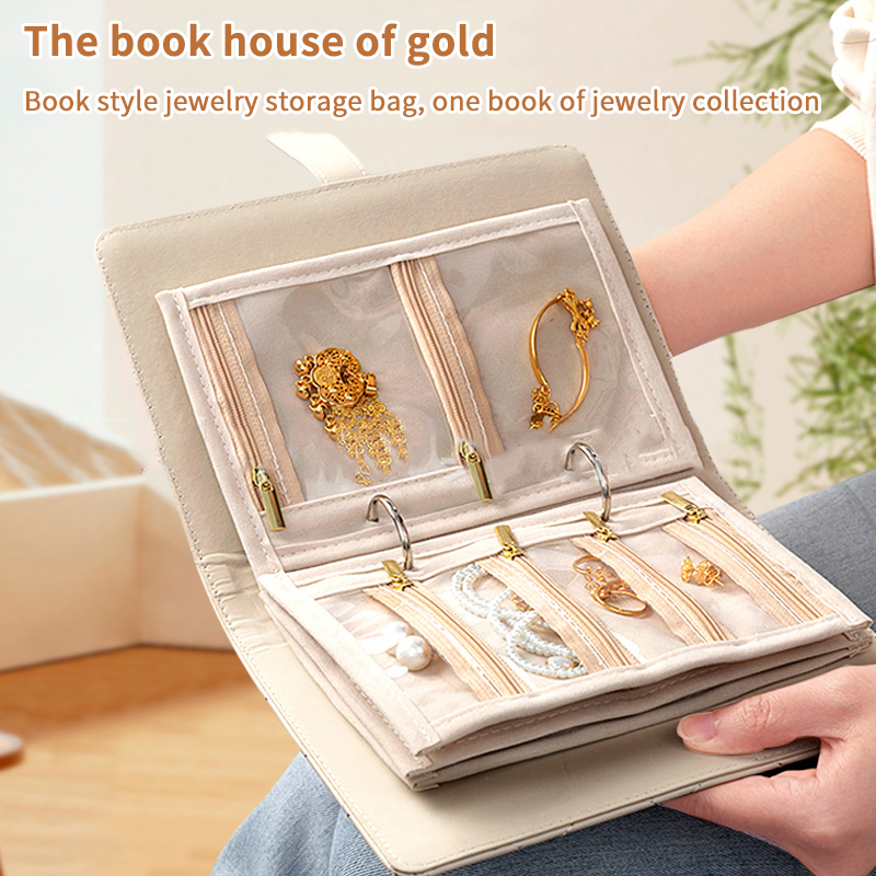Binder Storage Box - Carnet de rangement pour bijoux en