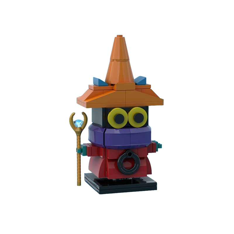 Cubicle Shelf Organizer - 105 pièces MOC Orko Big Head