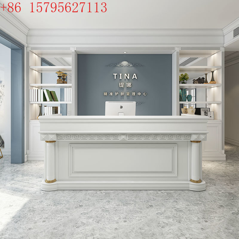 Office Furniture Logo - Grands bureaux de réception pour cliniques