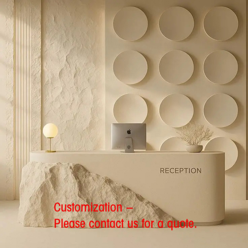 Reception Desk Counter - Comptoir de bureau sur mesure, design