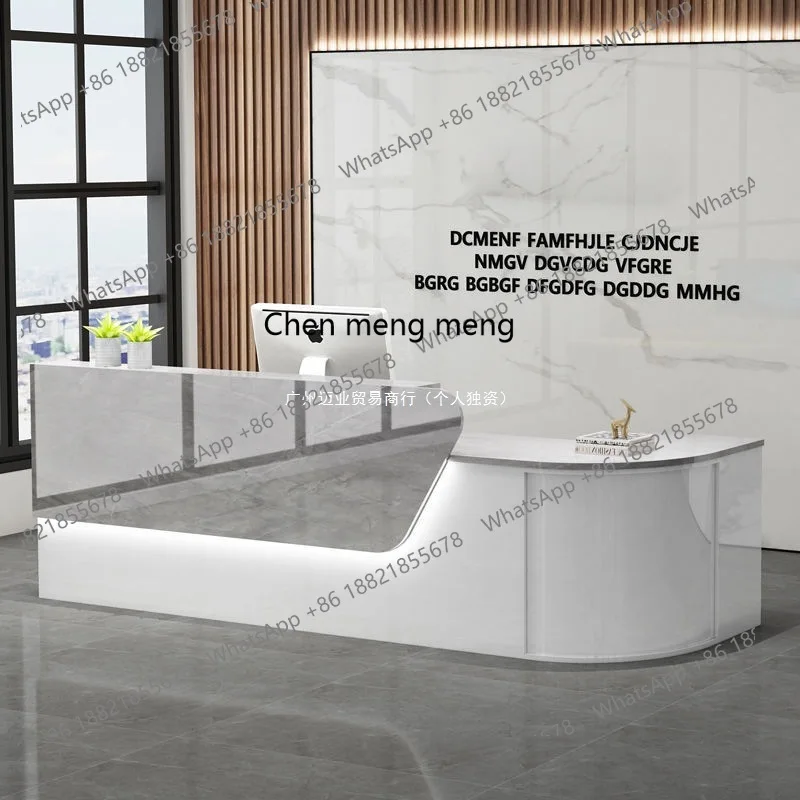 Reception Desk Counter - Comptoir de caisse de bar, magasin
