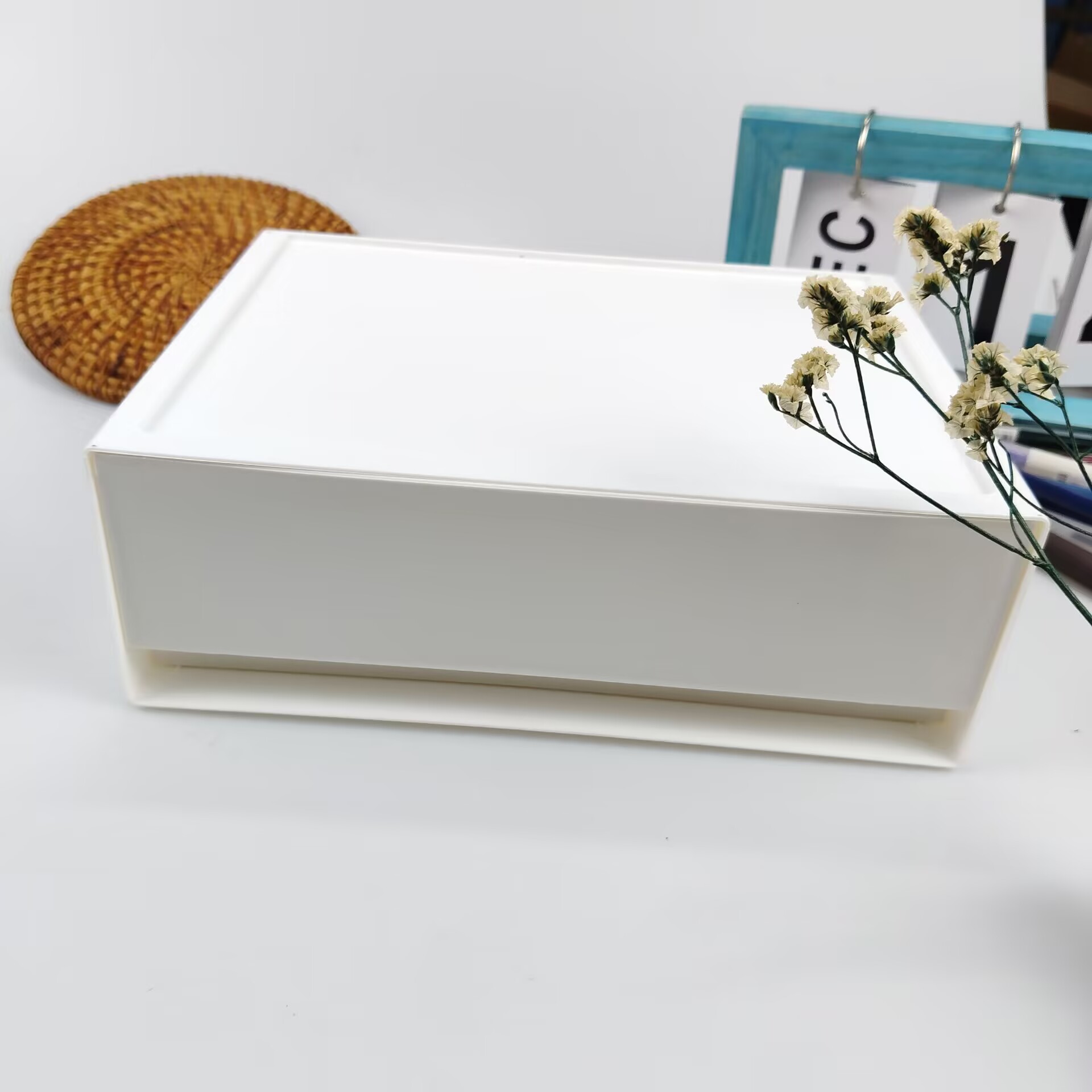 Cubicle Shelf Organizer - Boîte de rangement de bureau, tiroir,