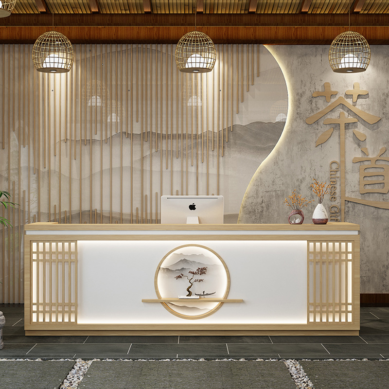 Reception Desk Counter - Compteurs de caisse pour Salon de
