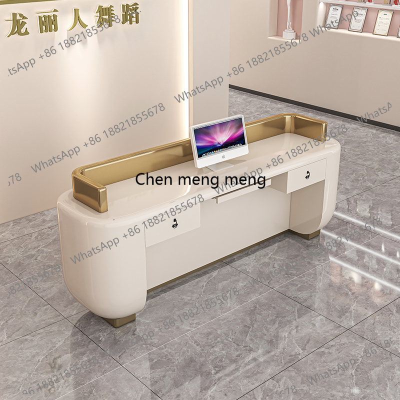 Comptoir de réception peint po - Reception Desk Counter avis et prix