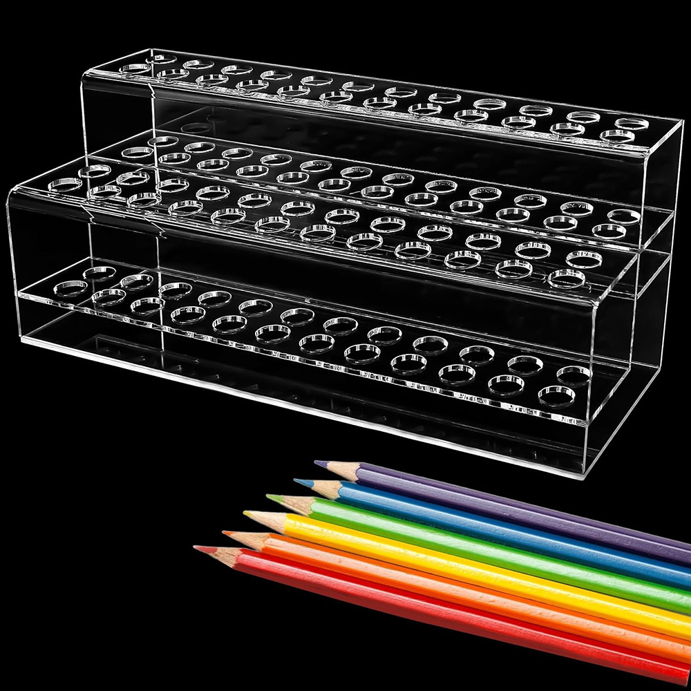 Porte-stylo en acrylique Trans - Cubicle Shelf Organizer avis et prix
