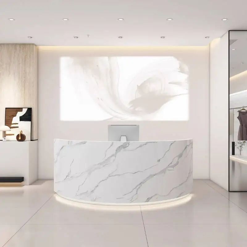 Bureaux de réception avec Logo - Office Furniture Logo avis et prix