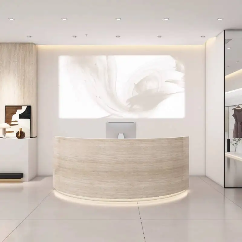Bureaux de réception avec Logo - Office Furniture Logo avis et prix