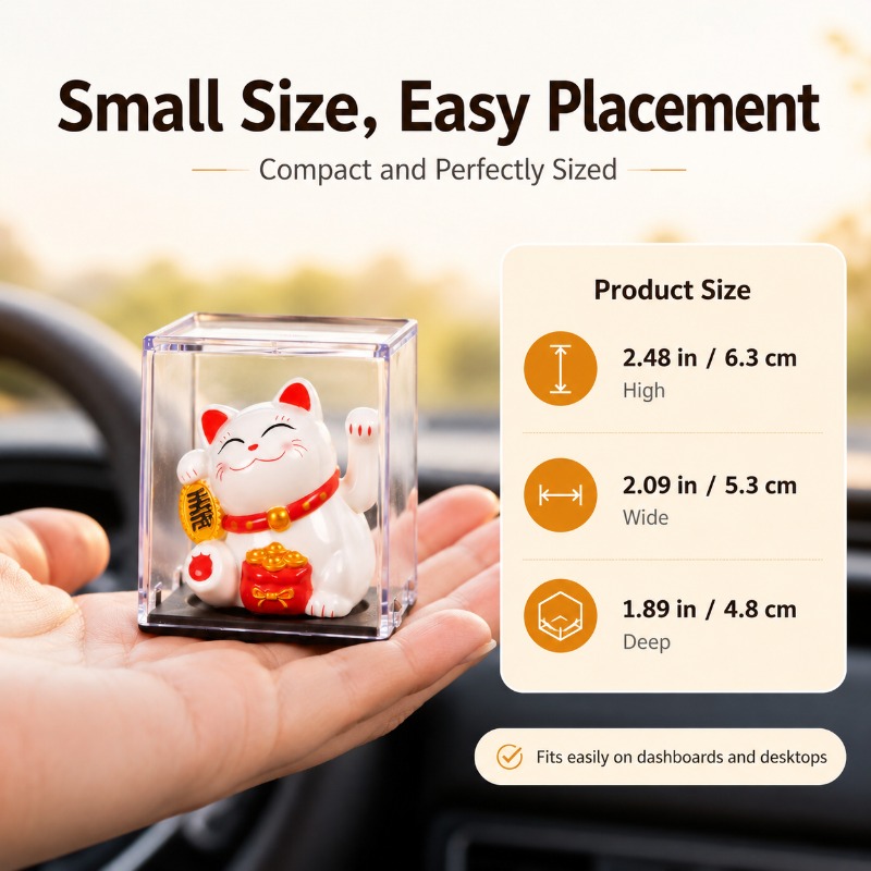 Mini décoration solaire Maneki - Cubicle Shelf Organizer avis et prix