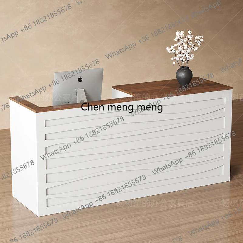 F182 bureau beauté réception L - Office Furniture Logo avis et prix