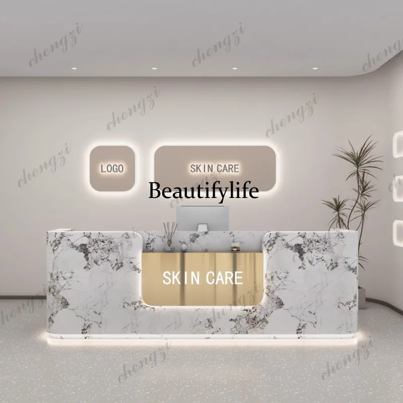 Comptoirs de réception 01A Log - Office Furniture Logo avis et prix