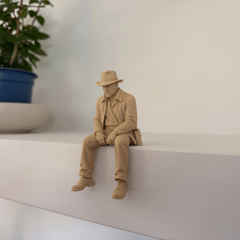 Statue d'explorateur beige mat - Cubicle Shelf Organizer avis et prix