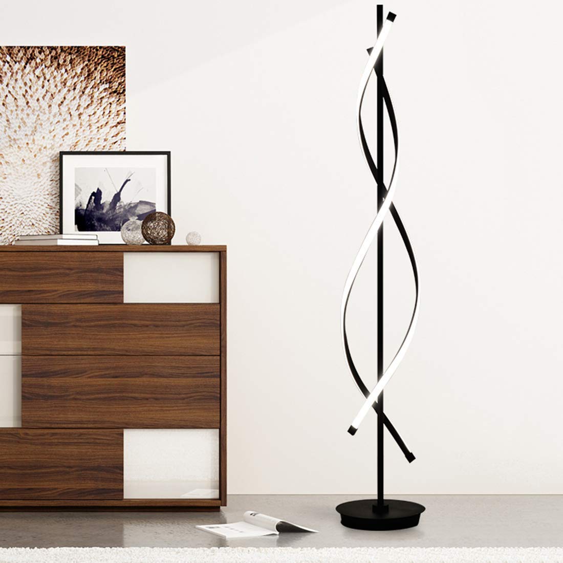 Lampe sur pied LED avec téléco - Floor Lamp Arched avis et prix