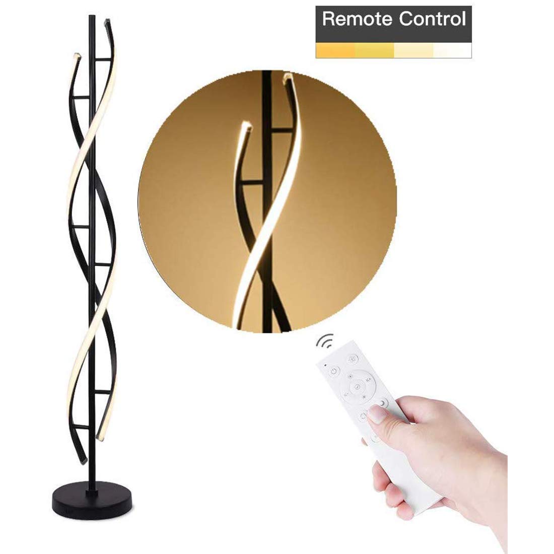 Lampe sur pied LED avec téléco - Floor Lamp Arched avis et prix