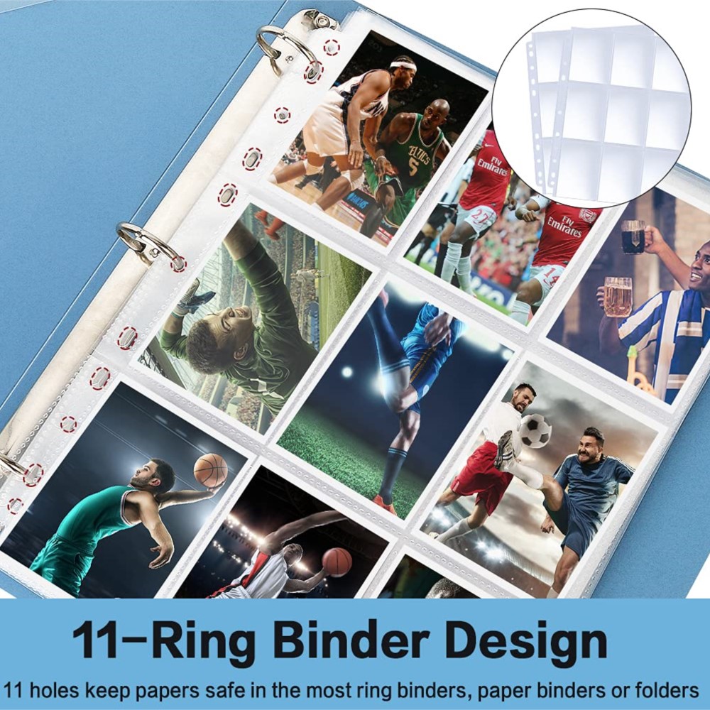 50 feuilles de protège-cartes  - Binder Storage Box avis et prix