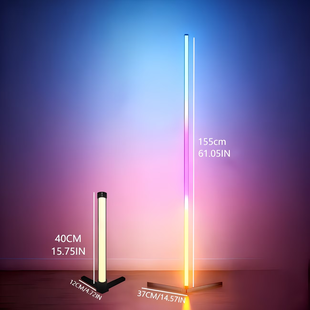 Lampadaire RVB avec musique, l - Floor Lamp Arched avis et prix
