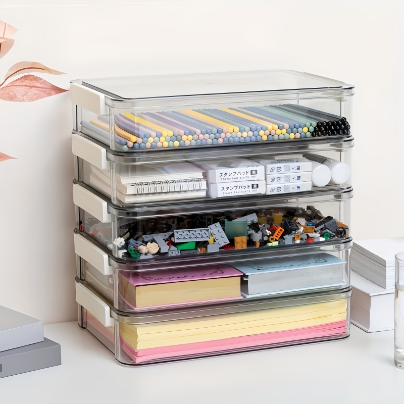 Lot de 2 boîtes de rangement p - Binder Storage Box avis et prix