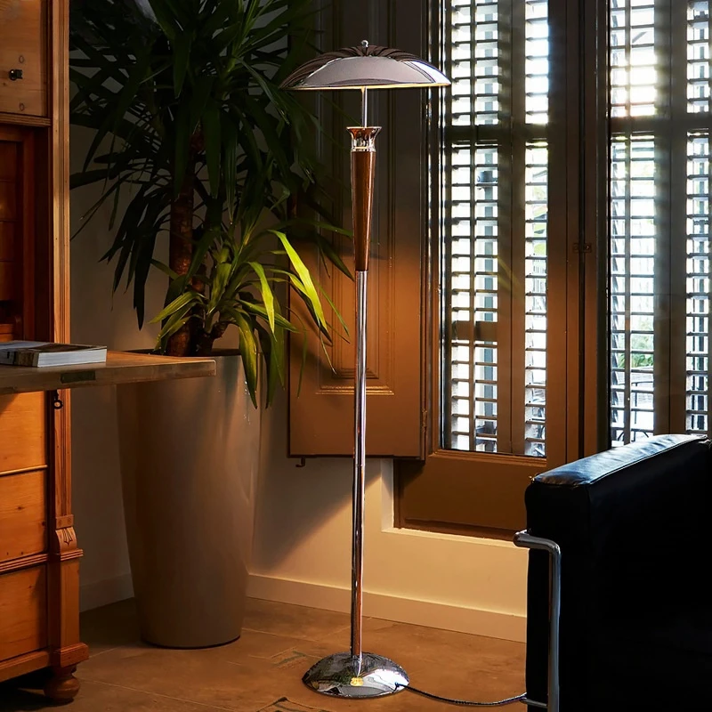 Lampadaire LED en bois massif  - Floor Lamp Arched avis et prix