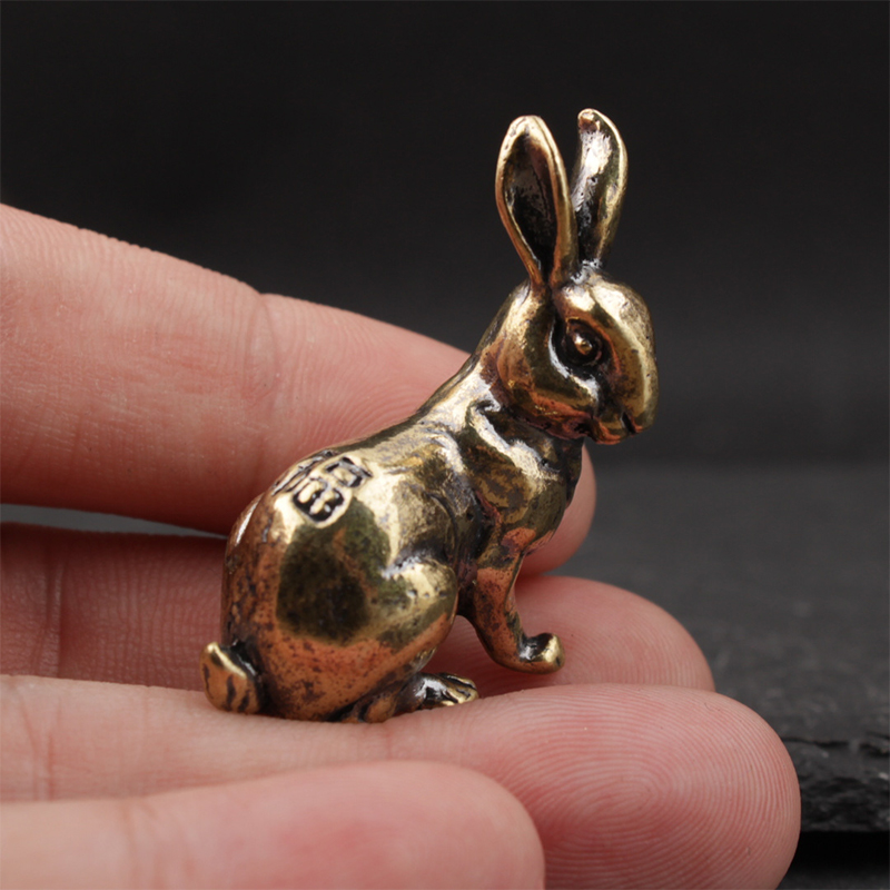 Statue de lapin en laiton de s - Cubicle Shelf Organizer avis et prix