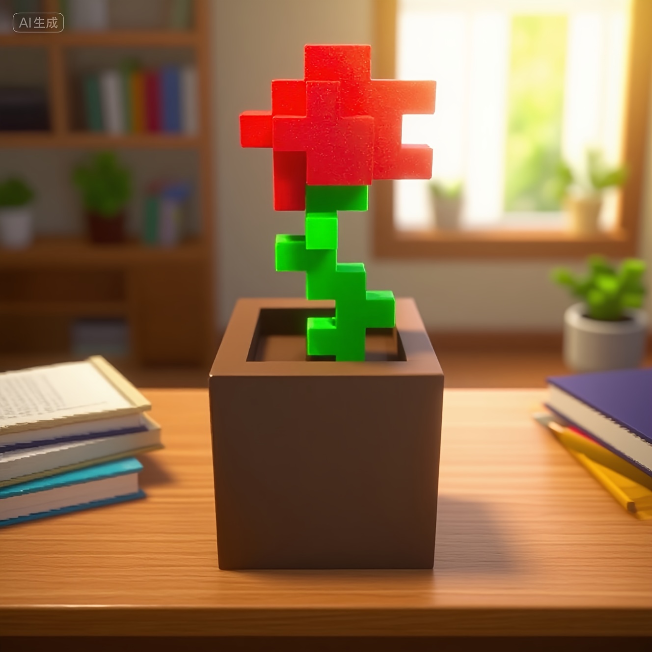 Ornement de fleur de rose Pixe - Office Furniture Rental avis et prix