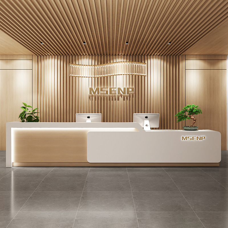 Compteurs de caisse modernes h - Reception Desk Counter avis et prix