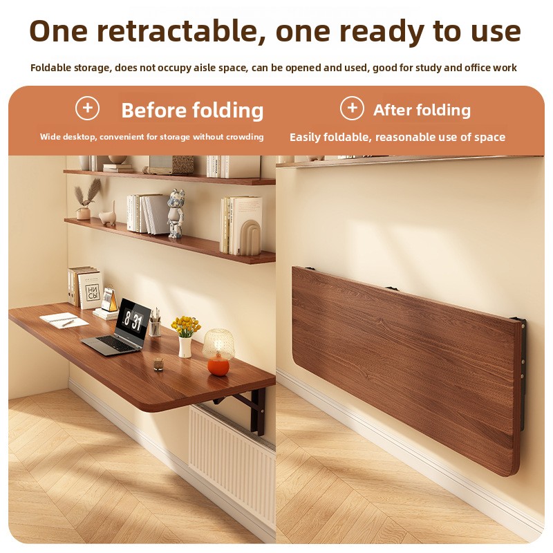 Bureau mural pliable et table  - Wall Mounted Desk Fold avis et prix