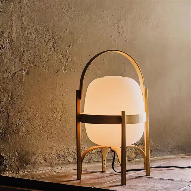Lampe LED autoportante en bois - Floor Lamp Arched avis et prix