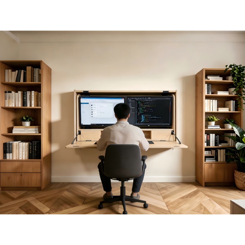Station de travail à domicile  - Wall Mounted Desk Fold avis et prix