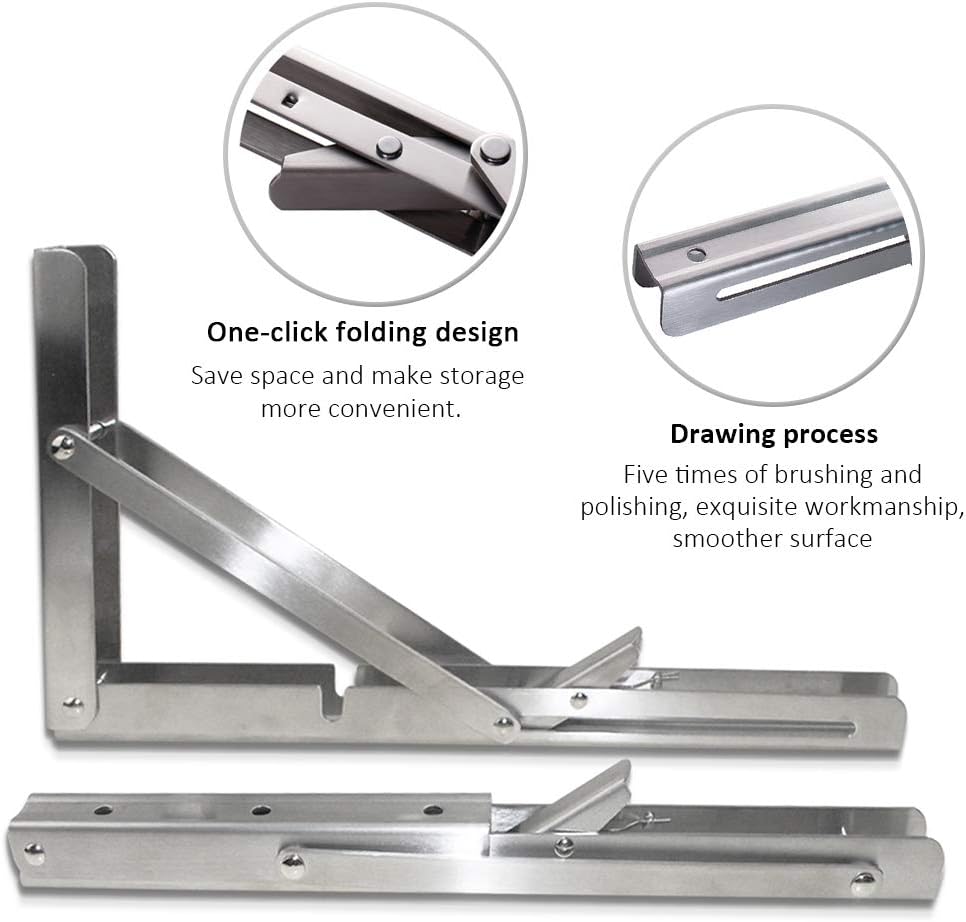 2 pièces support pliant pour é - Wall Mounted Desk Fold avis et prix