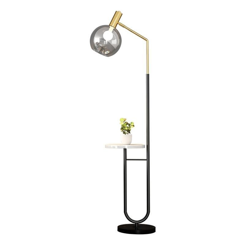 Lampe LED verticale en frêne a - Floor Lamp Arched avis et prix