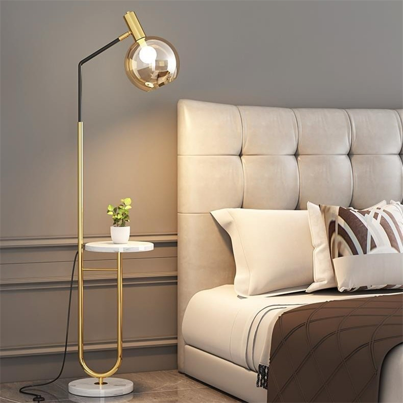Lampe LED verticale en frêne a - Floor Lamp Arched avis et prix