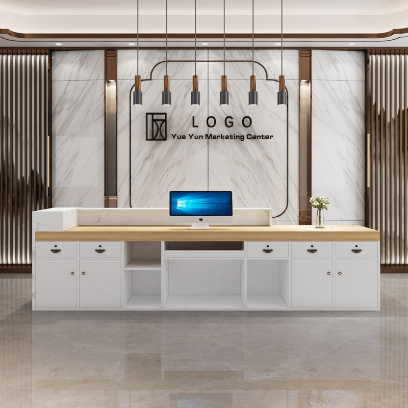 Compteurs de caisse de récepti - Reception Desk Counter avis et prix